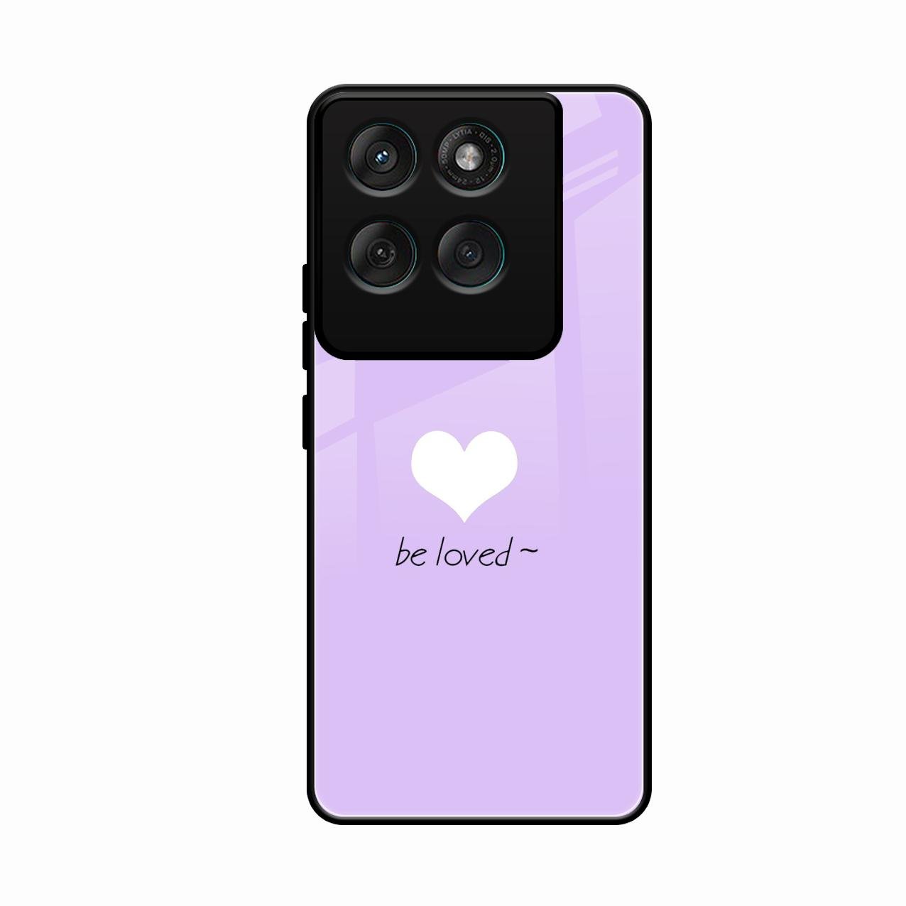 Beloved Glass Case Cover For Motorola Edge 60 Pro 5G
