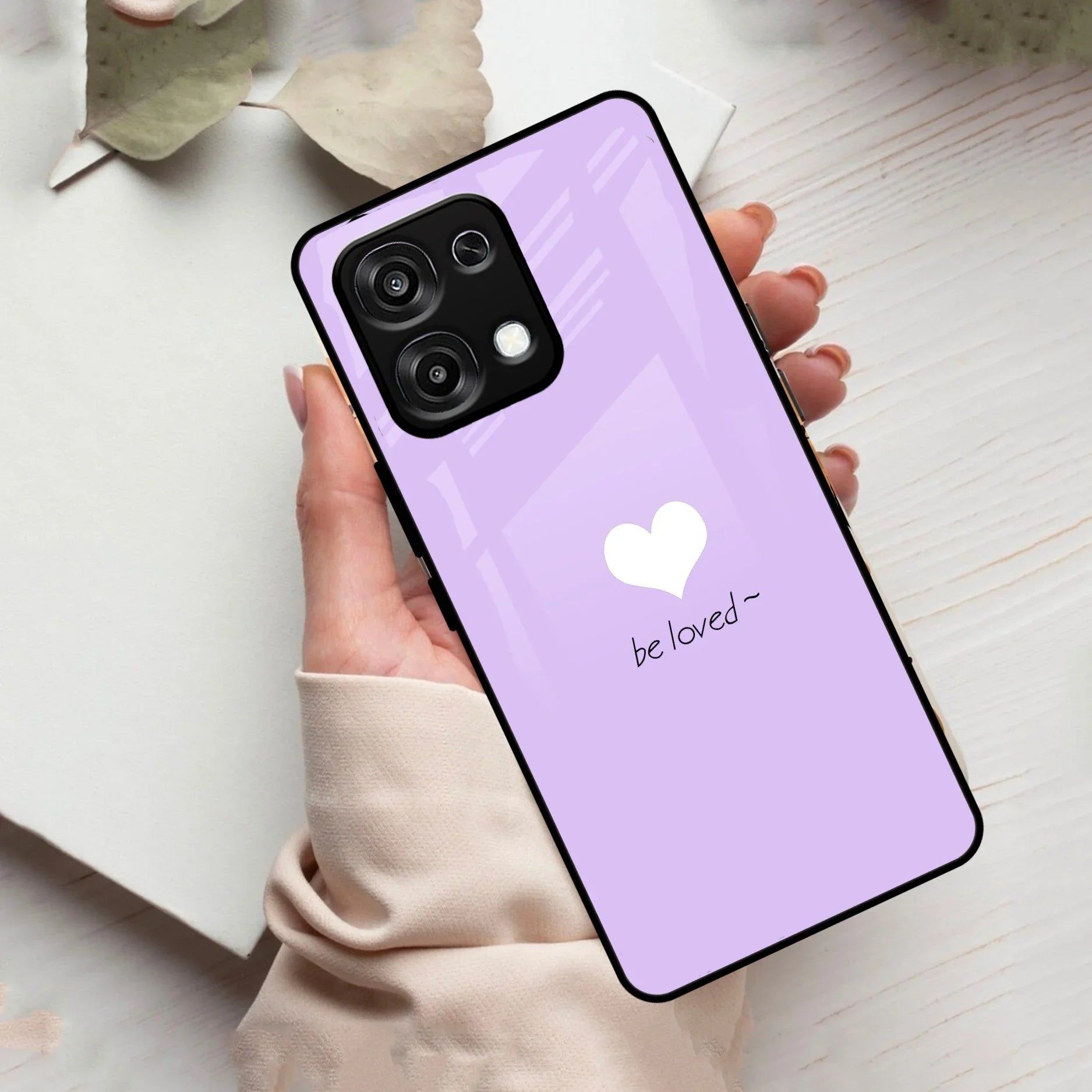 Beloved Glass Case Cover For Oppo