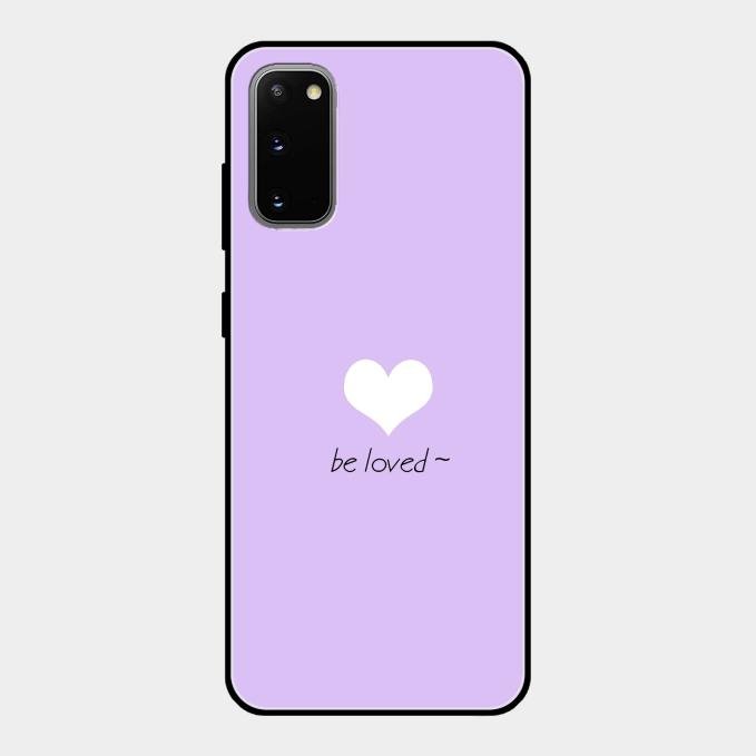 Beloved Glass Case Cover For Samsung Galaxy S20