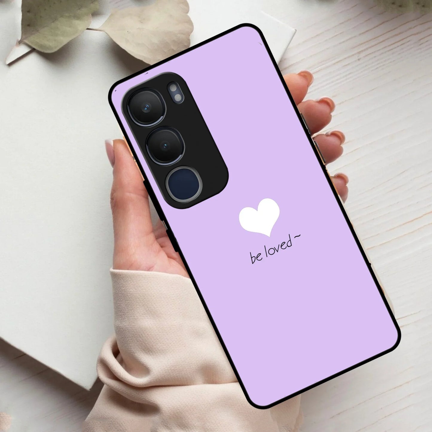 Beloved Glass Case Cover For Vivo - ShopOnCliQ