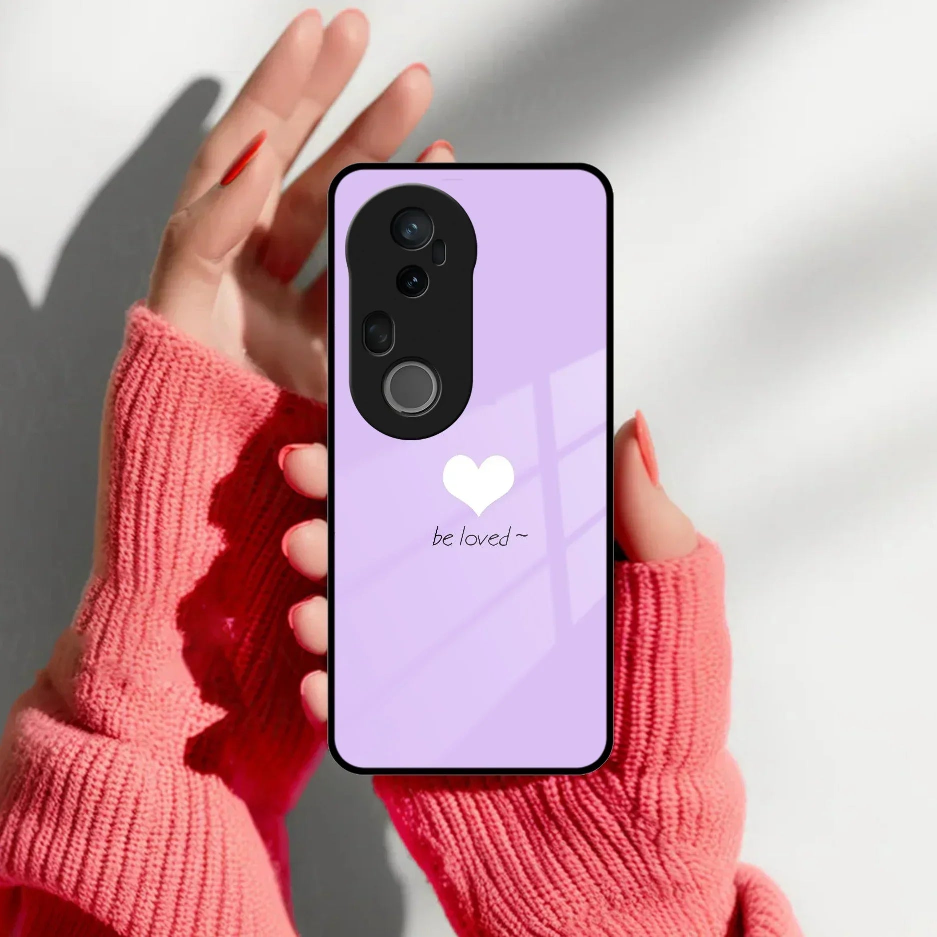Beloved Glass Case Cover For Vivo - ShopOnCliQ