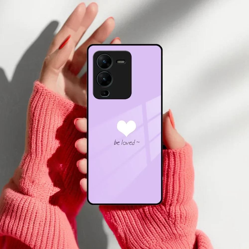 Beloved Glass Case Cover For Vivo - ShopOnCliQ