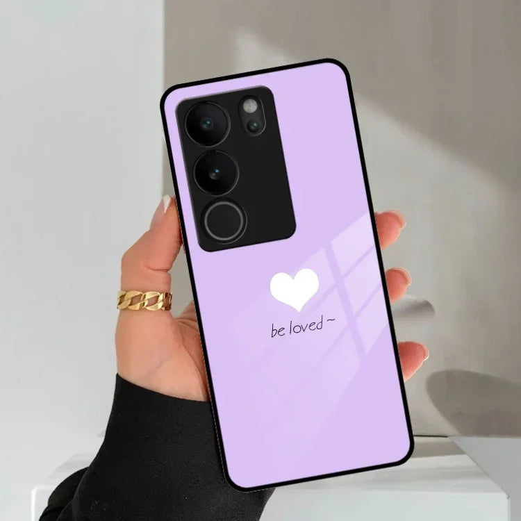 Beloved Glass Case Cover For Vivo - ShopOnCliQ