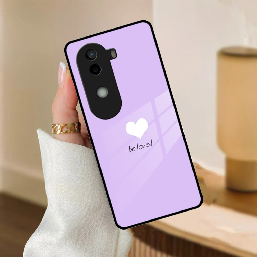 Beloved Glass Case Cover For iQOO