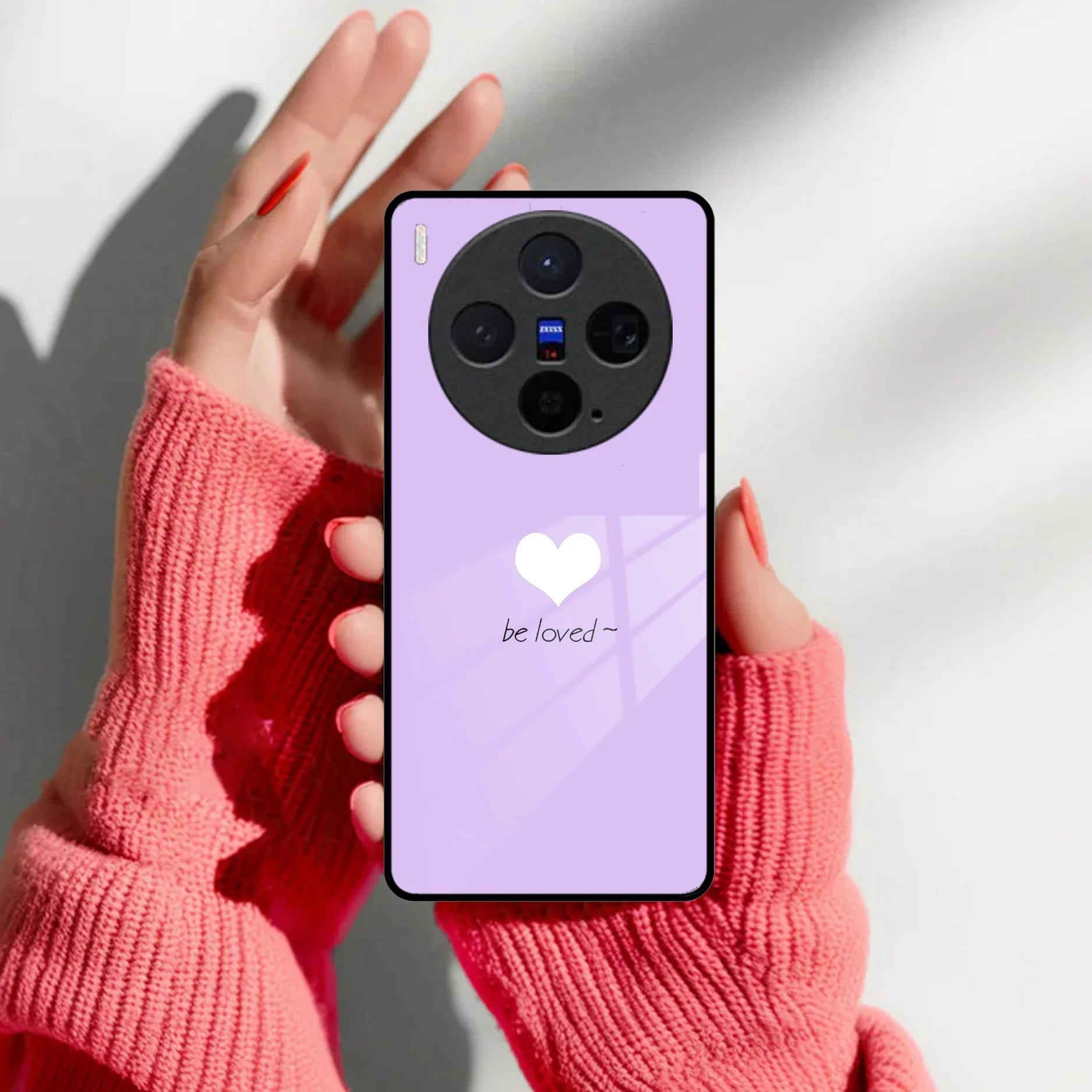 Beloved Glass Case Cover For Vivo
