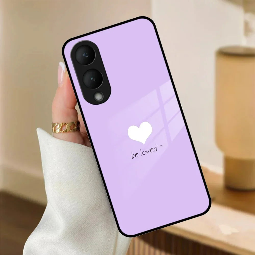 Beloved Glass Case Cover For Vivo - ShopOnCliQ