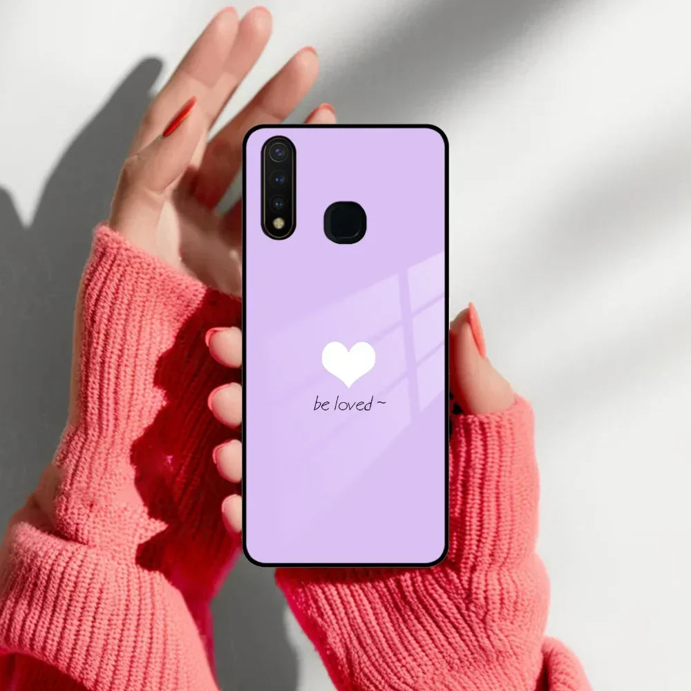 Beloved Glass Case Cover For Vivo - ShopOnCliQ