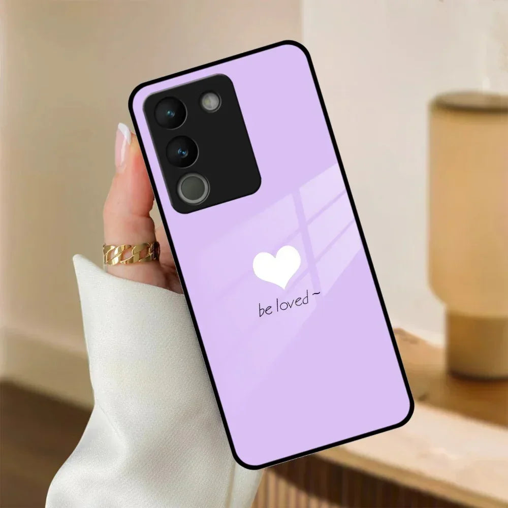 Beloved Glass Case Cover For Vivo - ShopOnCliQ