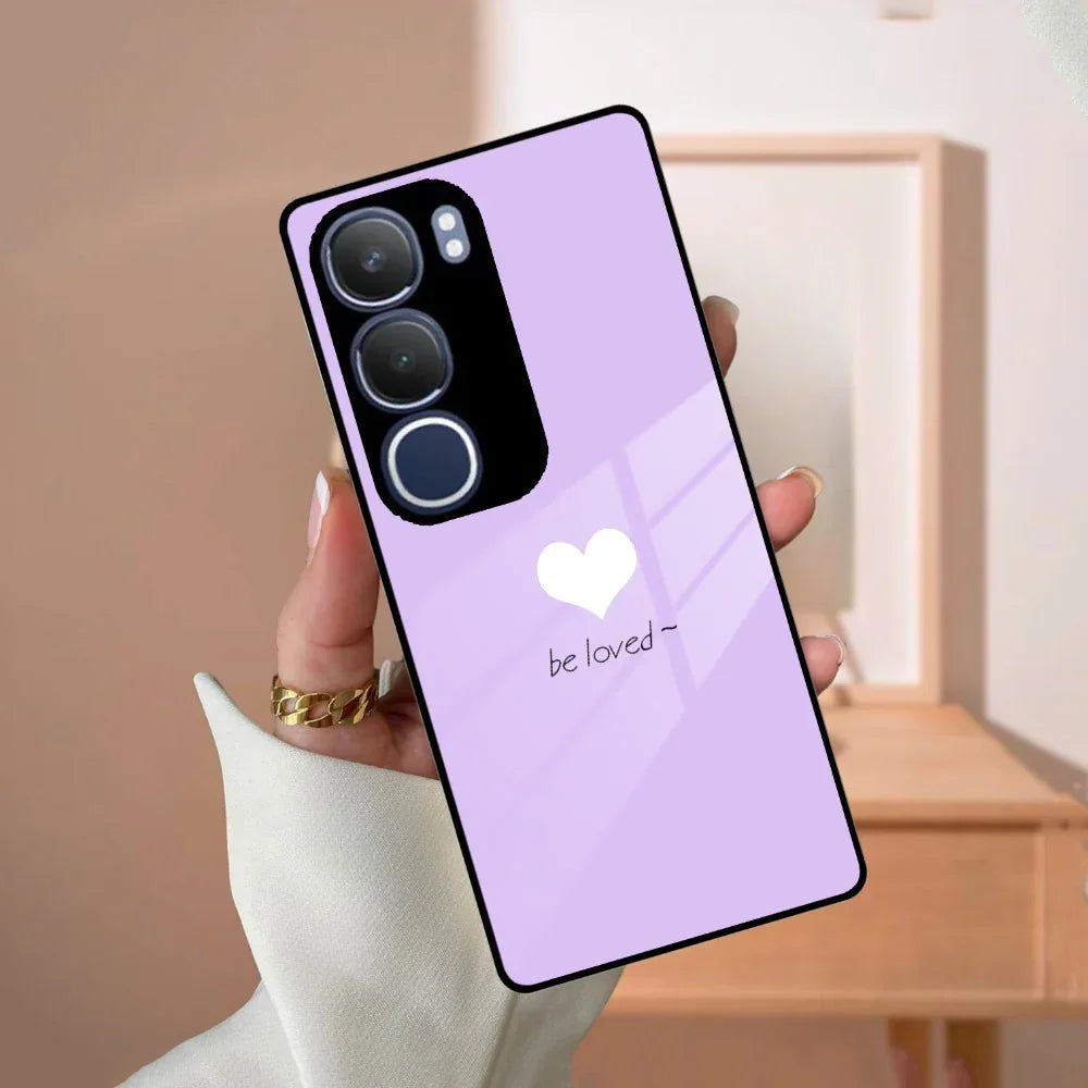 Beloved Glass Case Cover For Vivo - ShopOnCliQ