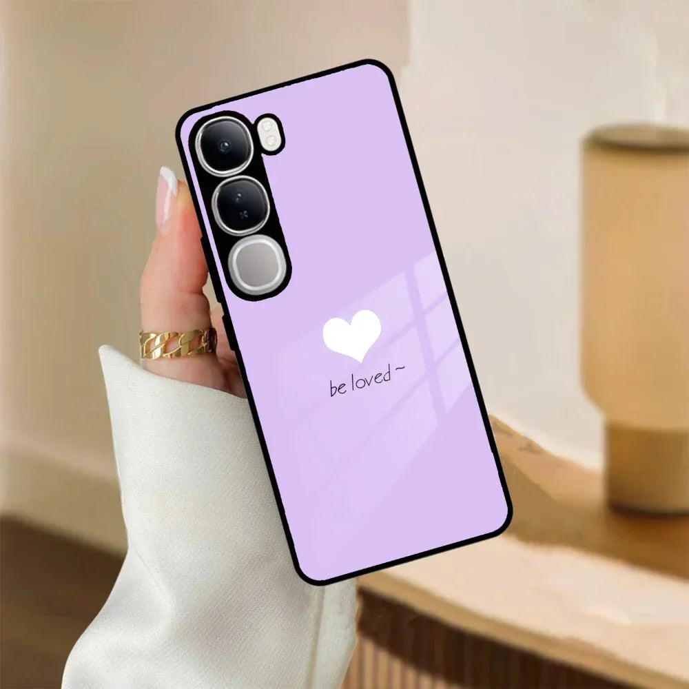 Beloved Glass Case Cover For Vivo - ShopOnCliQ