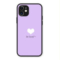 Beloved Glossy Metal Case Cover For iPhone 12