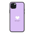 Beloved Glossy Metal Case Cover For iPhone 14