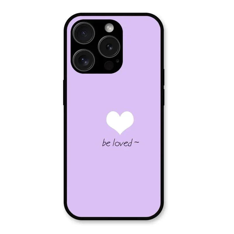 Beloved Glossy Metal Case Cover For iPhone 15 Pro Max