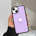 Beloved Glossy Metal Case Cover For iPhone - ShopOnCliQ