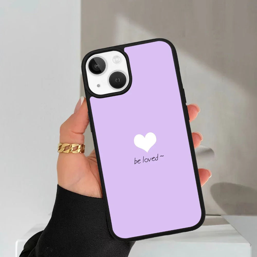 Beloved Glossy Metal Case Cover For iPhone - ShopOnCliQ