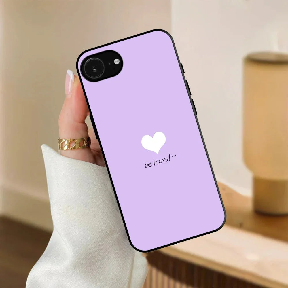 Beloved Glossy Metal Case Cover For iPhone - ShopOnCliQ