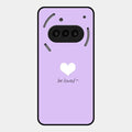 Beloved Glossy Metal Case Cover For Nothing Phone 3A 5G