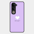 Beloved Glossy Metal Case Cover For Vivo Y400 5G