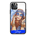 Bindass Babe Customize Glass Case Cover For iPhone 11 Pro