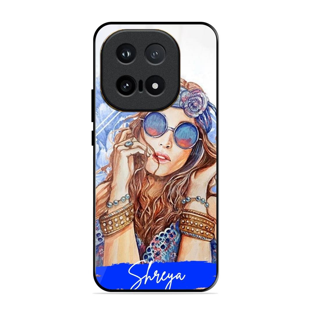 Bindass Babe Customize Glass Case Cover For iQOO 15 5G