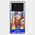 Bindass Babe Customize Glass Case Cover For Iqoo 9 Pro 5G