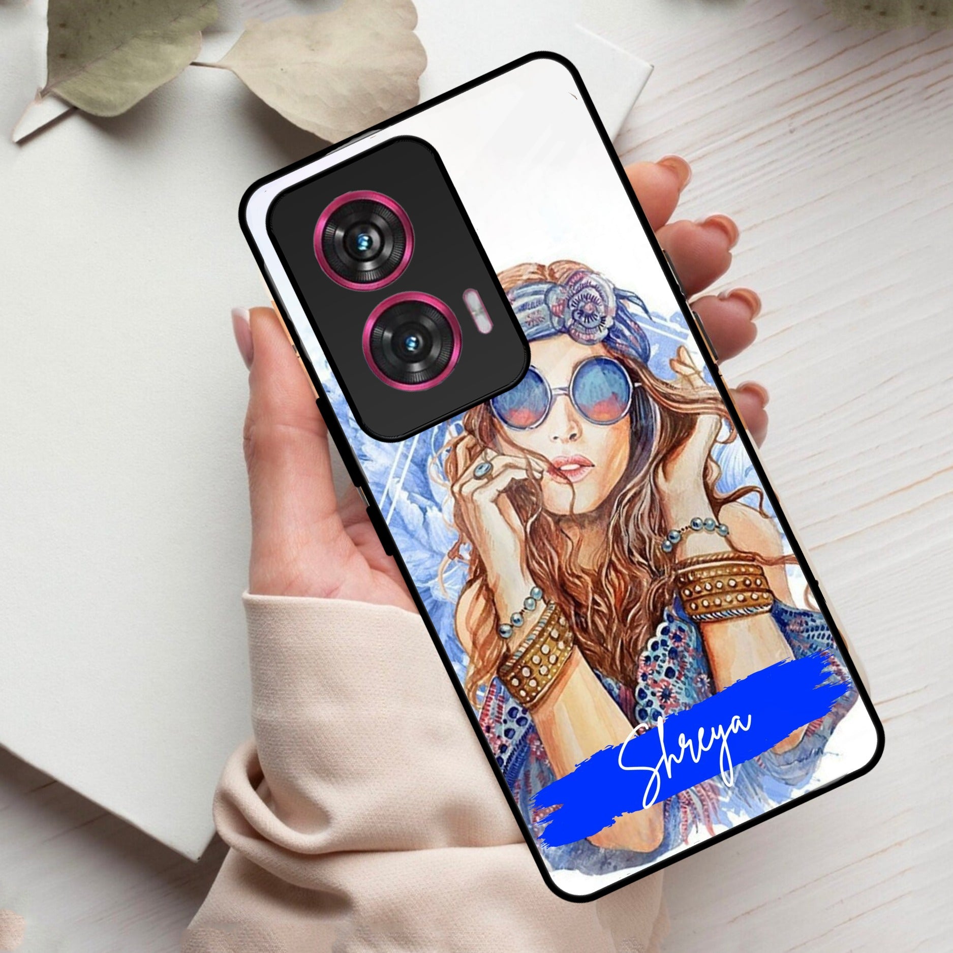 Bindass Babe Customize Glass Case Cover For iPhone - ShopOnCliQ