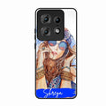 Bindass Babe Customize Glass Case Cover For Motorola Edge 50 Pro