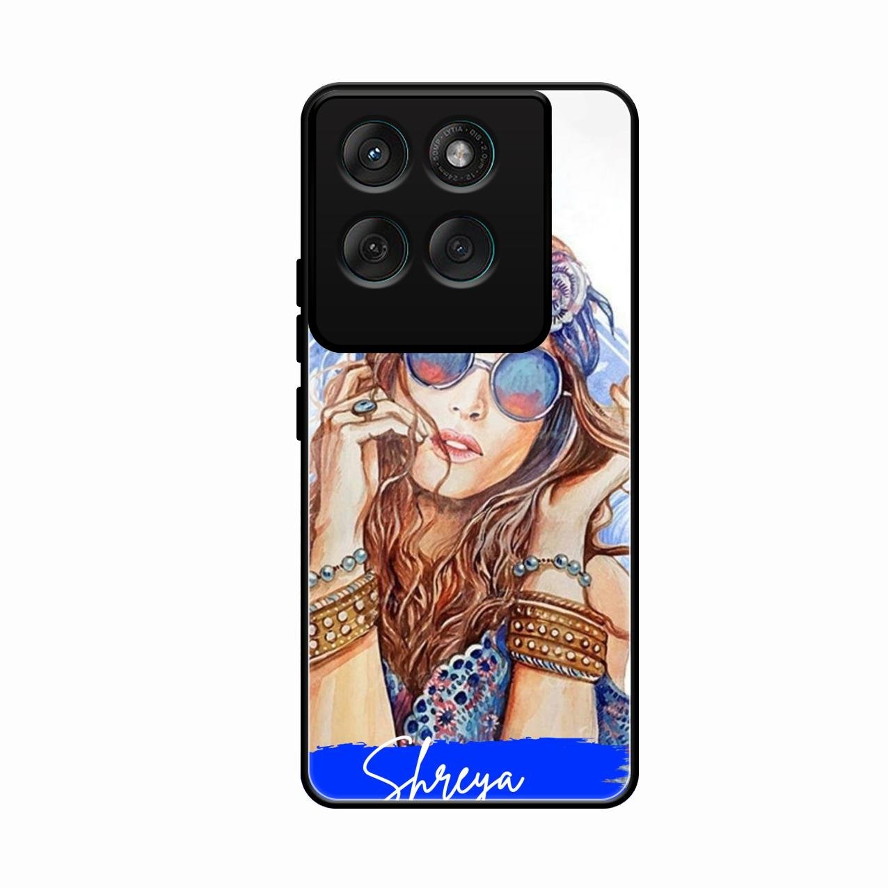 Bindass Babe Customize Glass Case Cover For Motorola Edge 60 Pro 5G