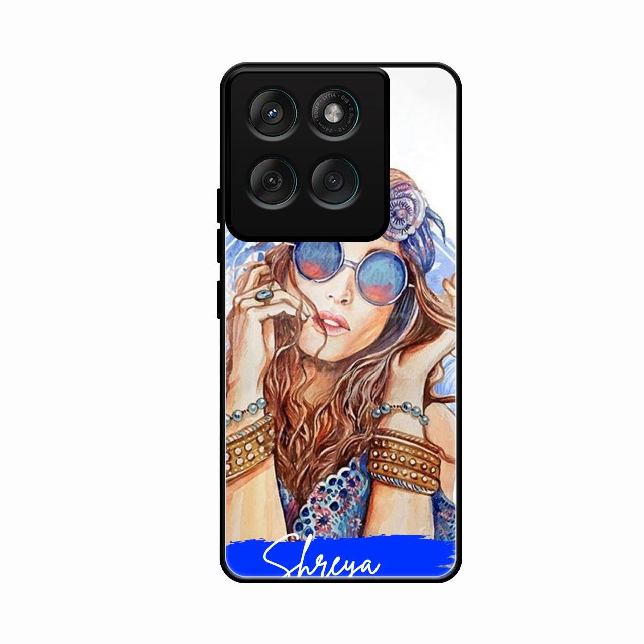 Bindass Babe Customize Glass Case Cover For Motorola Edge 60 Stylus 5G