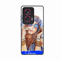 Bindass Babe Customize Glass Case Cover For Motorola G85 5G