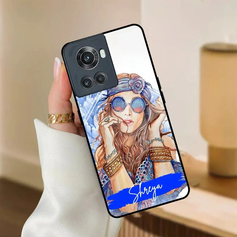 Bindass Babe Customize Glass Case Cover For OnePlus - ShopOnCliQ