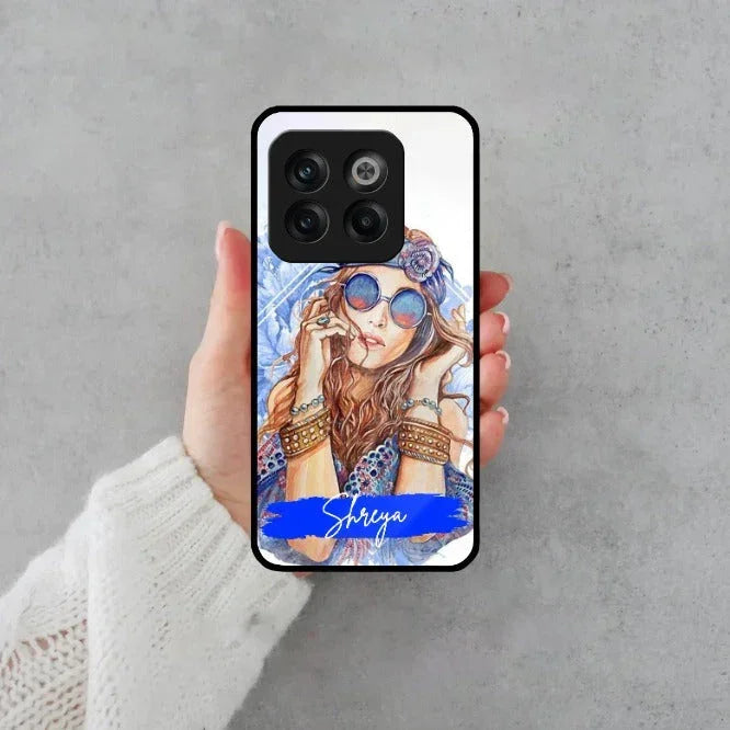 Bindass Babe Customize Glass Case Cover For OnePlus - ShopOnCliQ