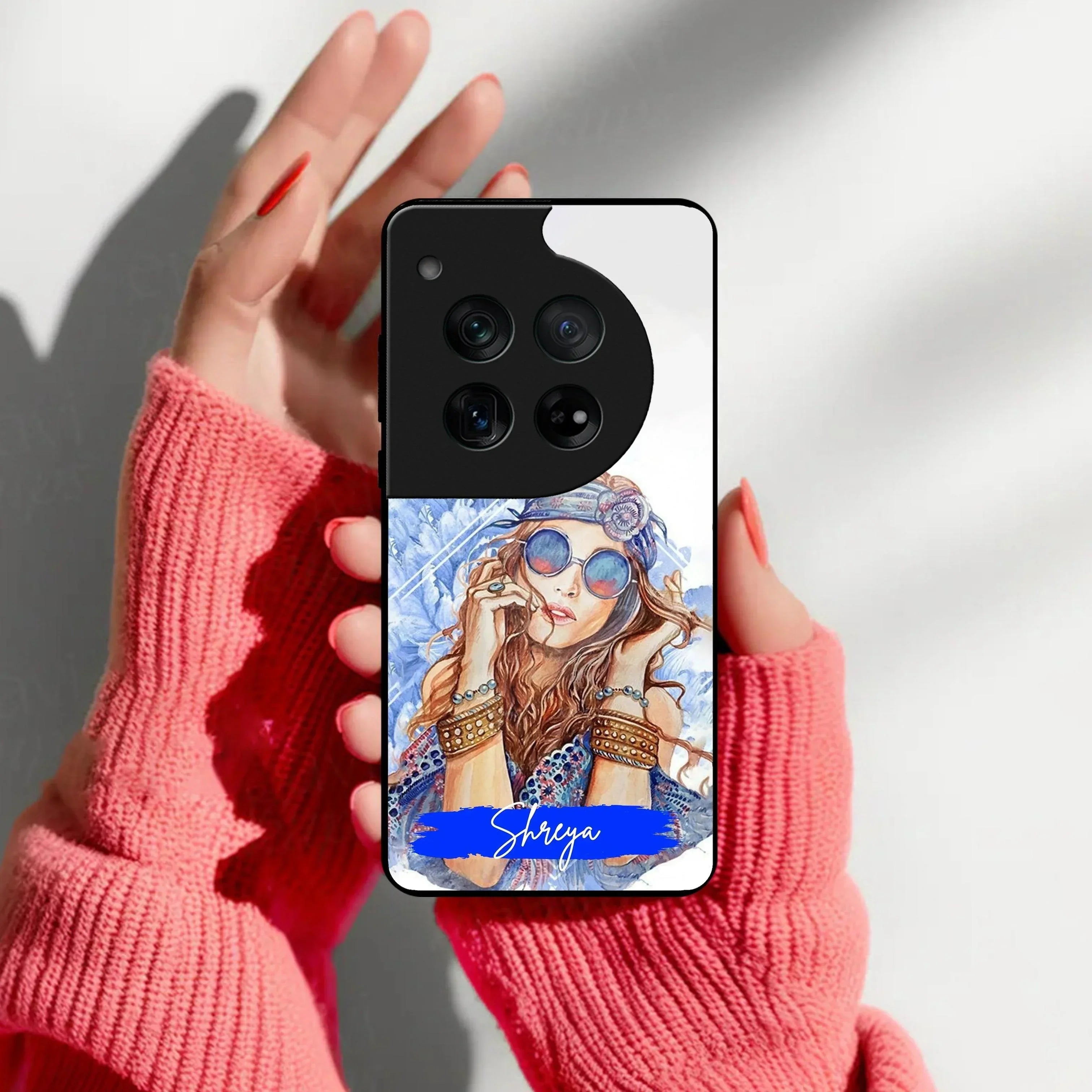 Bindass Babe Customize Glass Case Cover For OnePlus - ShopOnCliQ