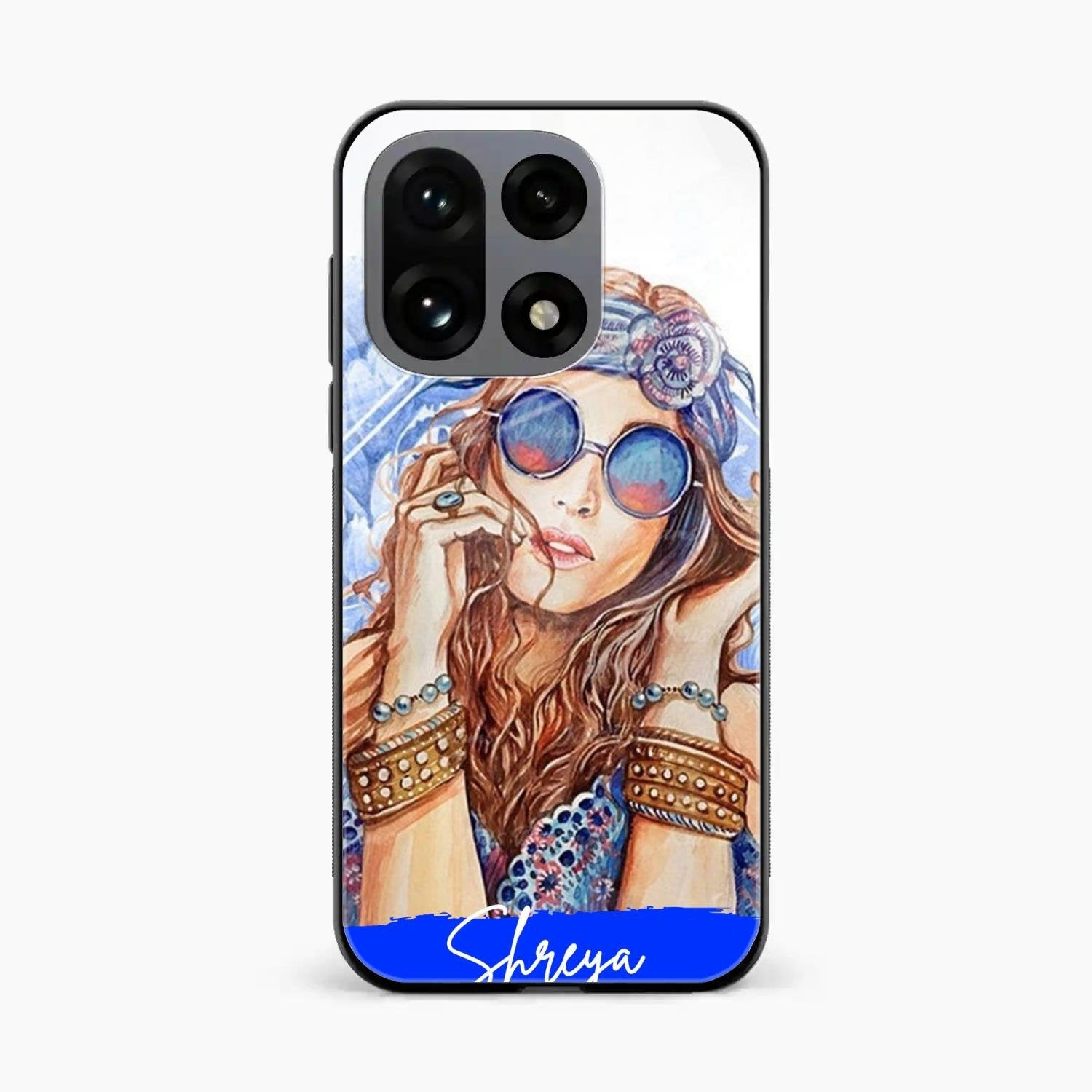 Bindass Babe Customize Glass Case Cover For OnePlus 15 5G