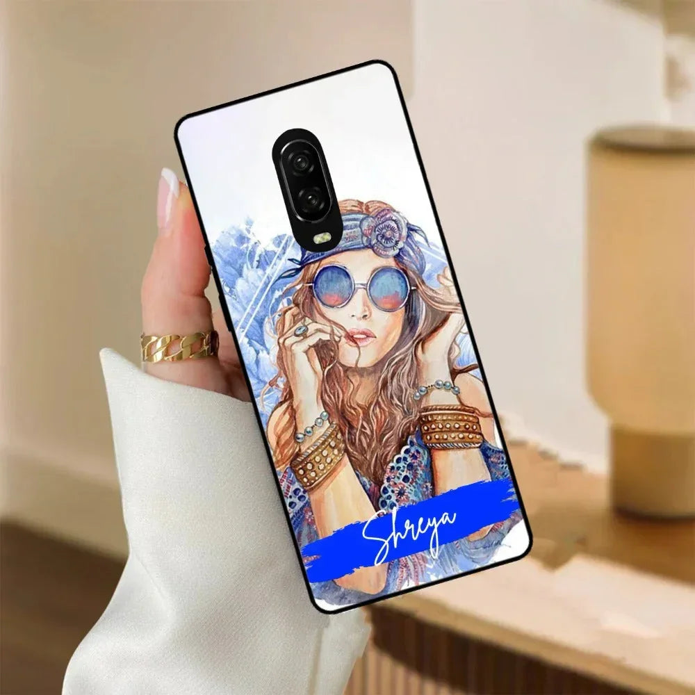 Bindass Babe Customize Glass Case Cover For OnePlus - ShopOnCliQ