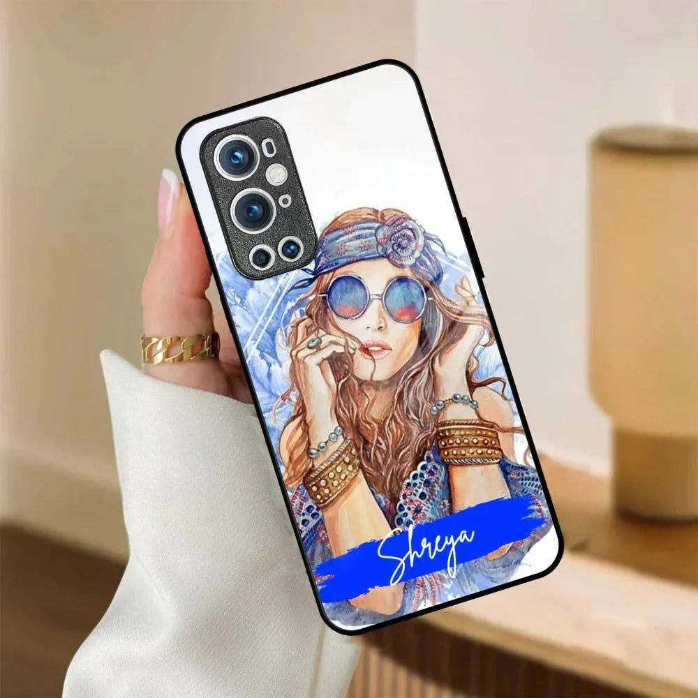 Bindass Babe Customize Glass Case Cover For OnePlus - ShopOnCliQ