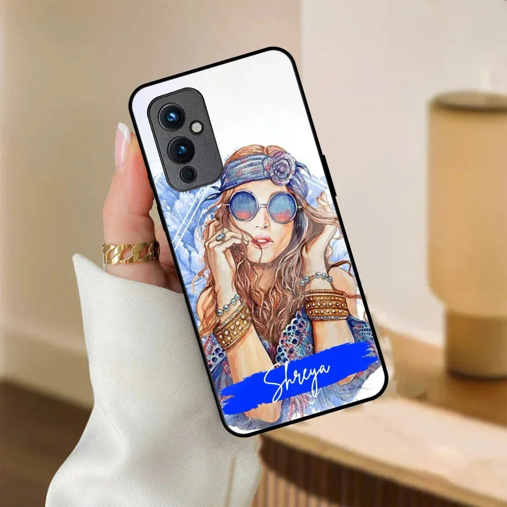Bindass Babe Customize Glass Case Cover For OnePlus - ShopOnCliQ