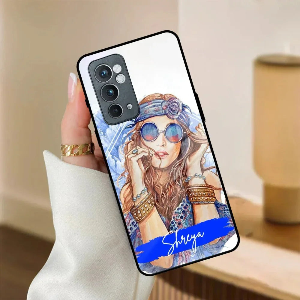 Bindass Babe Customize Glass Case Cover For OnePlus - ShopOnCliQ