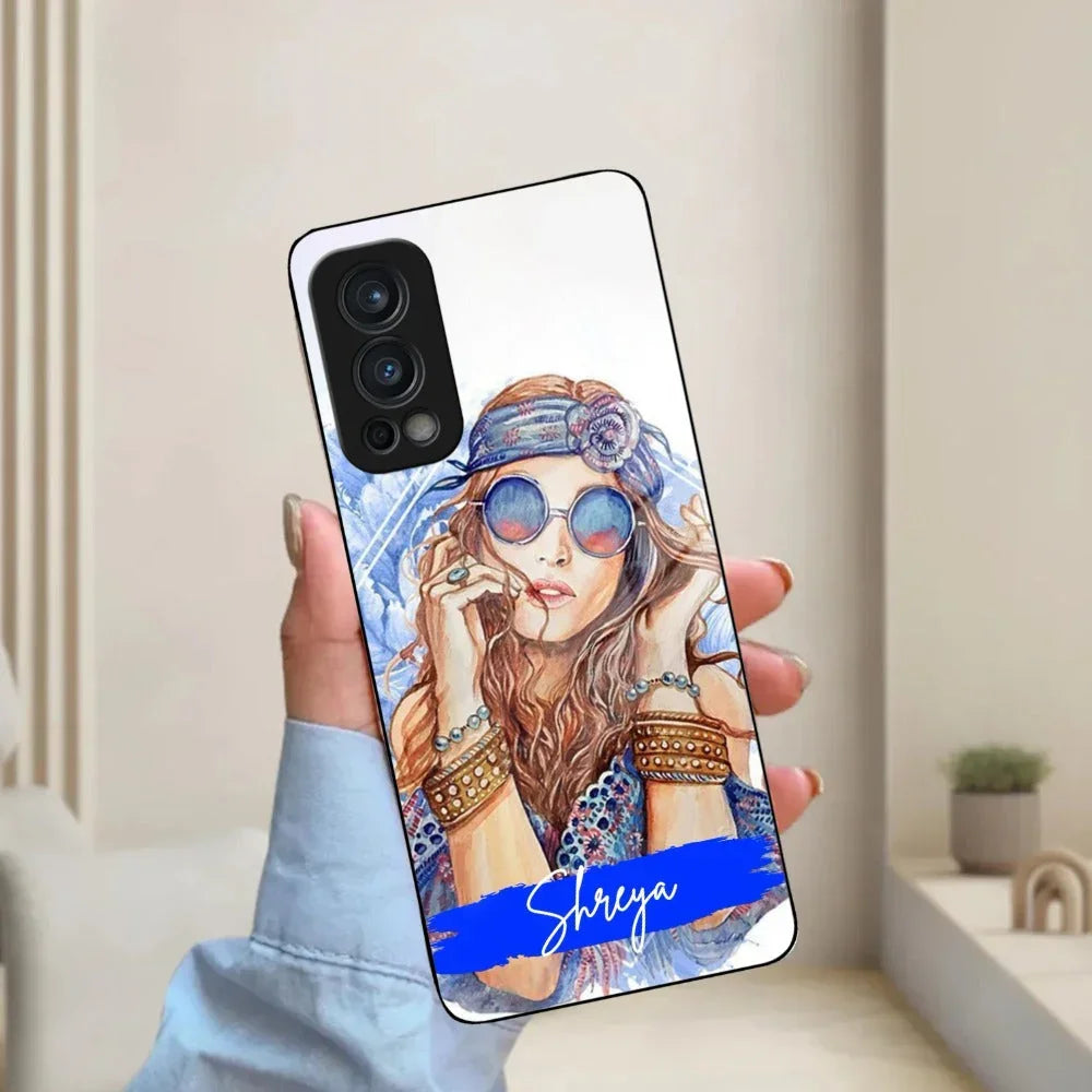 Bindass Babe Customize Glass Case Cover For OnePlus - ShopOnCliQ