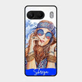 Bindass Babe Customize Glass Case Cover For Oneplus Nord 4 5G