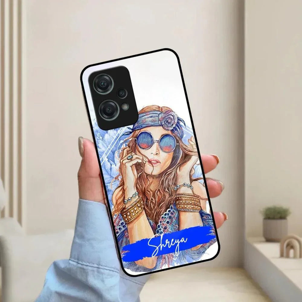 Bindass Babe Customize Glass Case Cover For OnePlus - ShopOnCliQ