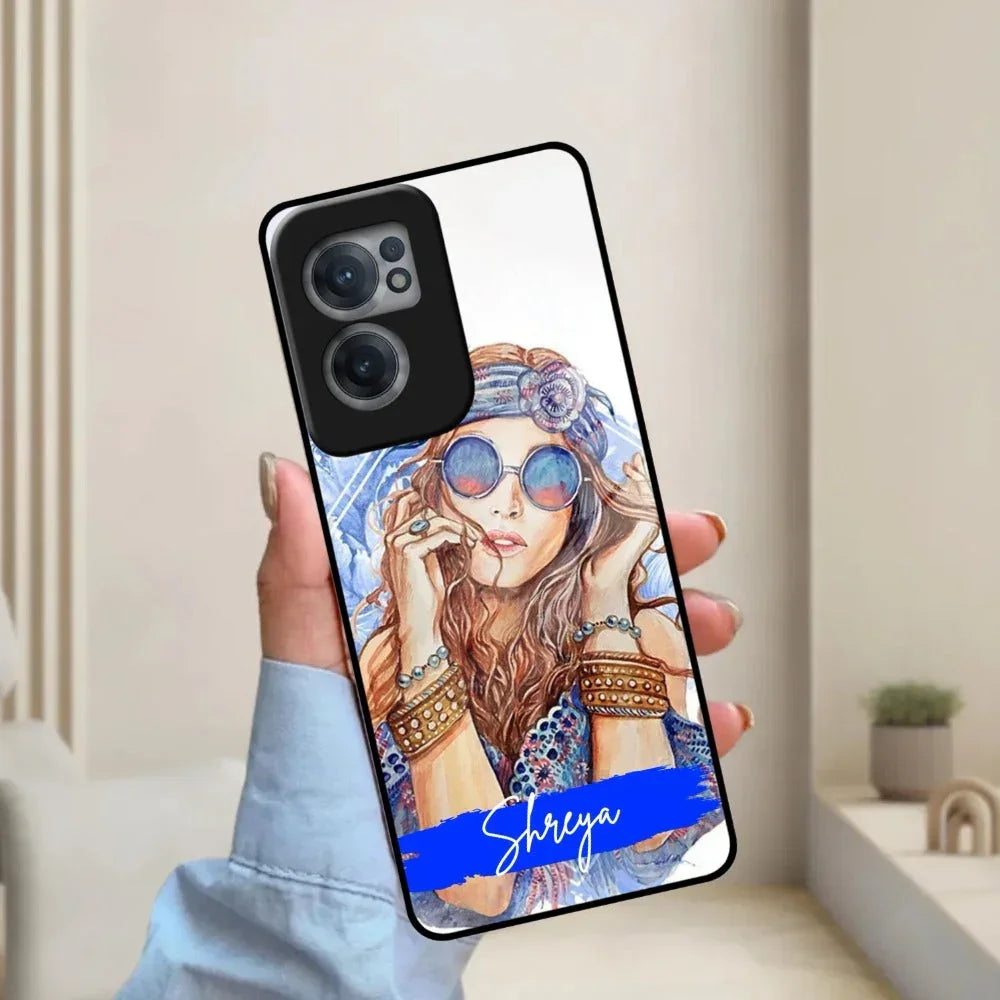 Bindass Babe Customize Glass Case Cover For OnePlus - ShopOnCliQ