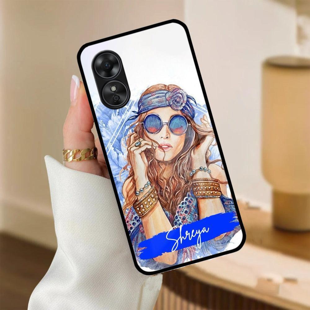 Bindass Babe Customize Glass Case Cover For Oppo - ShopOnCliQ