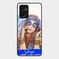 Bindass Babe Customize Glass Case Cover For Oppo Reno 7 5G
