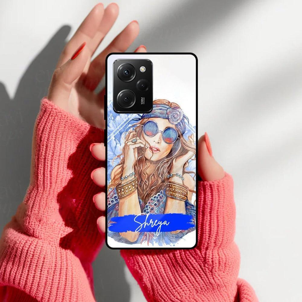Bindass Babe Customize Glass Case Cover For Poco - ShopOnCliQ