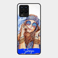 Bindass Babe Customize Glass Case Cover For Realme 8 Pro