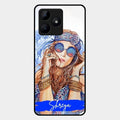 Bindass Babe Customize Glass Case Cover For Realme C53