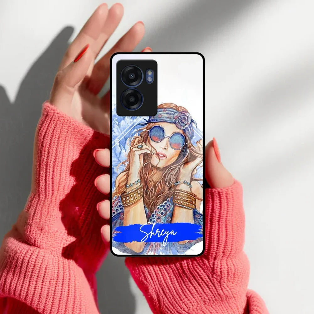 Bindass Babe Customize Glass Case Cover For Realme/Narzo - ShopOnCliQ