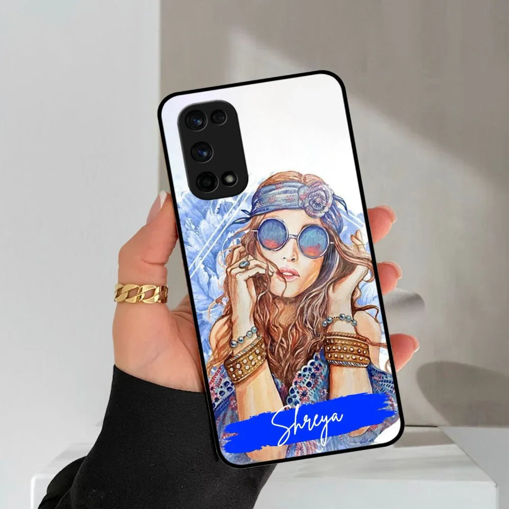 Bindass Babe Customize Glass Case Cover For Realme/Narzo - ShopOnCliQ