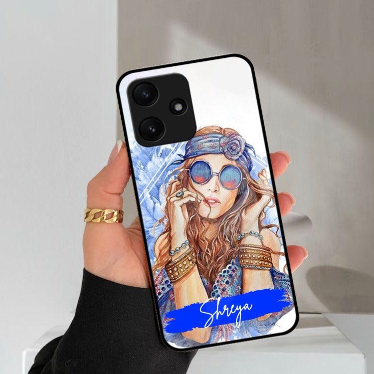 Bindass Babe Customize Glass Case Cover For Redmi/Xiaomi - ShopOnCliQ